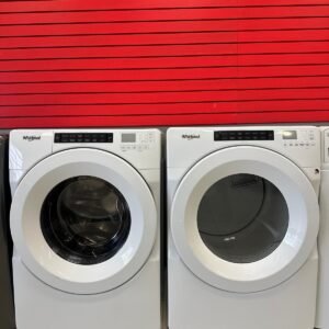 Open Box - Scratch & Dent Whirlpool Washer (refurbished) & Dryer (open box) Set WFW560CHW/YWED5620HW
