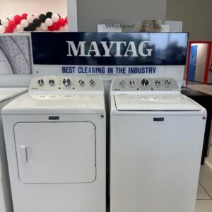 Open Box - Scratch & Dent Maytag Washer & Dryer Set MVW5035MW/ YMED5030MW