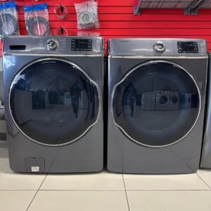 Refurbished Samsung Washer & Dryer Set WF56H9100AG/DV56H9100EG