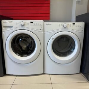 Refurbished Whirlpool Washer & Dryer Set WFW75HEFW0/YWED72HEDW0